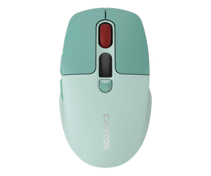 Myszka CANYON Mysz bezprzewodowa MW-26 LCD Cicha Dwa Tryby Zielona CNS-CMSW26GR